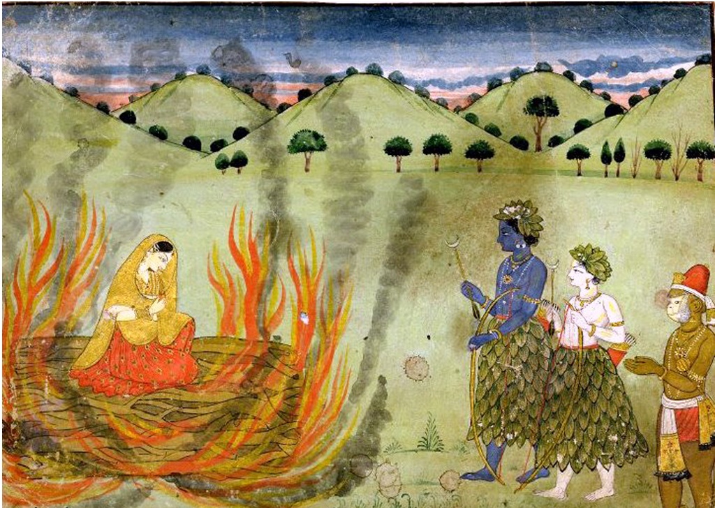 Agni Pariksha of Sita