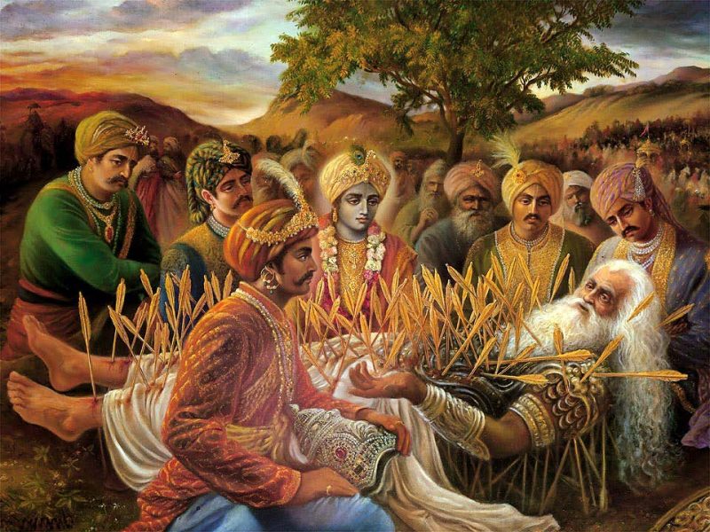 जब भगवान् श्रीकृष्ण ने की भीष्म पितामह की स्तुति!